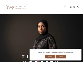 naqicollection.fr homepage screenshot
