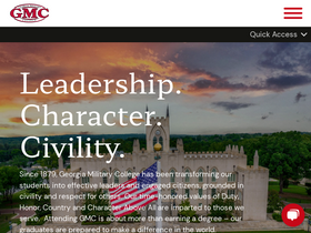 'gmc.edu' screenshot