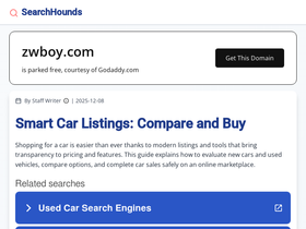 'zwboy.com' screenshot