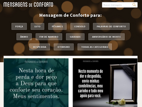 'mensagensdeconforto.com.br' screenshot
