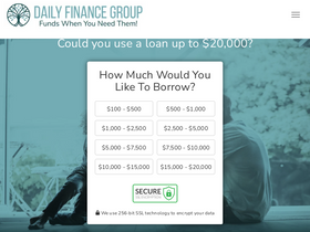 'dailyfinancegroup.com' screenshot