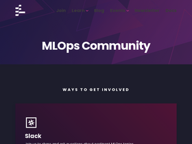 'mlops.community' screenshot