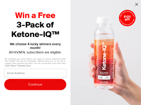 'hvmn.com' screenshot