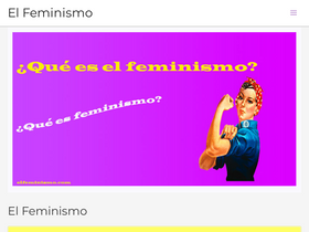 'elfeminismo.com' screenshot