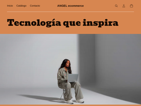 angel-ecommerce.com homepage screenshot