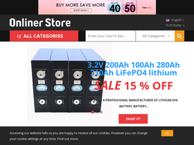'onlinerstore.com' screenshot