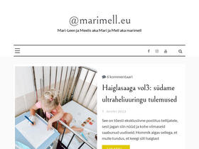'marimell.eu' screenshot