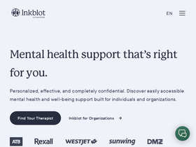'inkblottherapy.com' screenshot