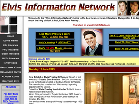 'elvisinfonet.com' screenshot