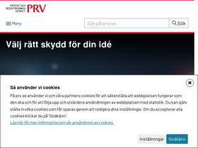 'prv.se' screenshot