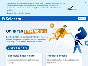 'selectra.info' screenshot