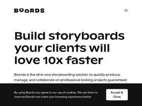 'boords.com' screenshot