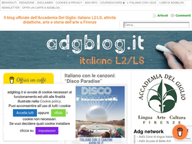 'adgblog.it' screenshot