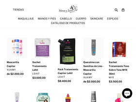 marcasestilos.com homepage screenshot