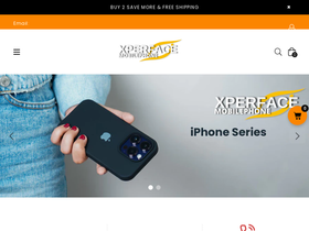 xperface.com homepage screenshot