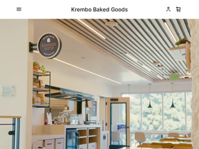 krembobakedgoods.com homepage screenshot