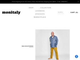 monitaly.com homepage screenshot