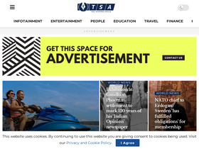'thesecondangle.com' screenshot