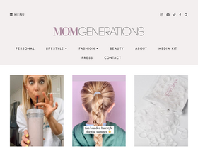 'momgenerations.com' screenshot