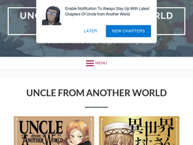 'unclefromanotherworld.com' screenshot