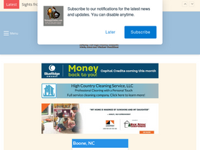 'wataugaonline.com' screenshot