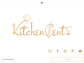 'kitchencents.com' screenshot