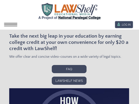 'lawshelf.com' screenshot