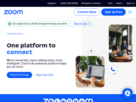 Zoom AI Companion - Streamline meetings with AI summaries, chat assistance, and multilingual support.