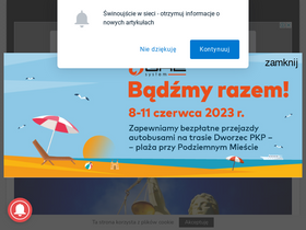 'eswinoujscie.pl' screenshot