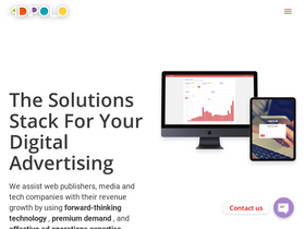 'adipolo.com' screenshot