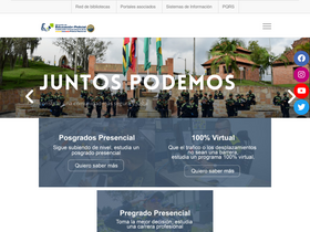 'policia.edu.co' screenshot