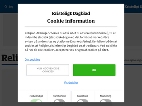 'religion.dk' screenshot