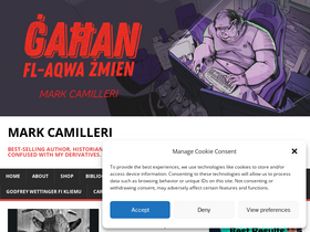 'markcamilleri.org' screenshot