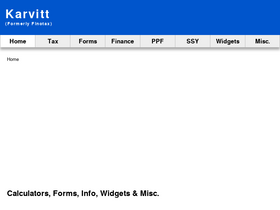 'karvitt.com' screenshot
