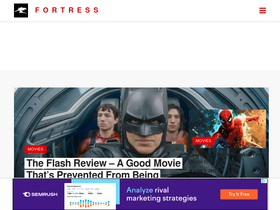 'fortressofsolitude.co.za' screenshot