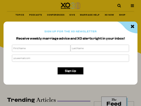 'xomarriage.com' screenshot