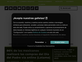 'marketing4ecommerce.mx' screenshot