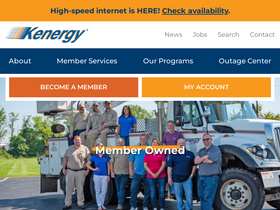 'kenergycorp.com' screenshot