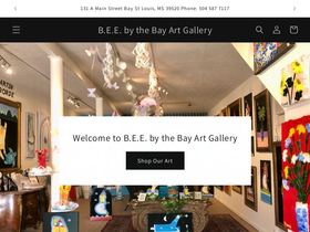 beegalleries.com homepage screenshot