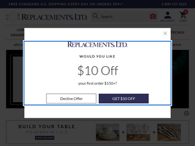 'replacements.com' screenshot