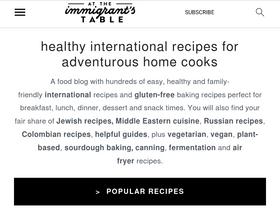 'immigrantstable.com' screenshot