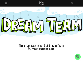 'dreamteam.shop' screenshot