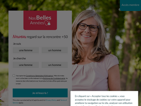 'nosbellesannees.fr' screenshot