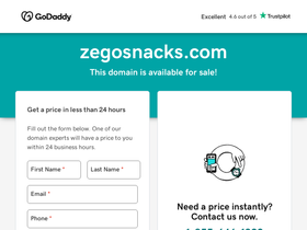 zegosnacks.com