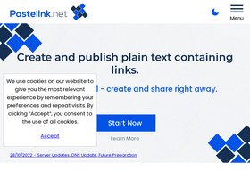 'pastelink.net' screenshot