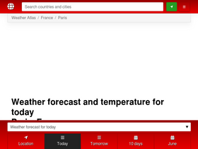 'weather-atlas.com' screenshot