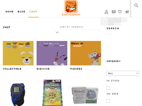 'digivicemon.com' screenshot