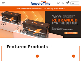 'amperetime.com' screenshot