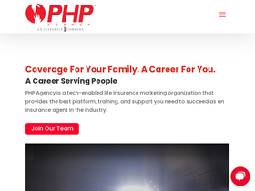 'phpagency.com' screenshot