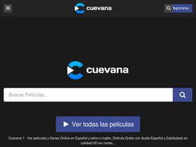 'cuevana-1.net' screenshot